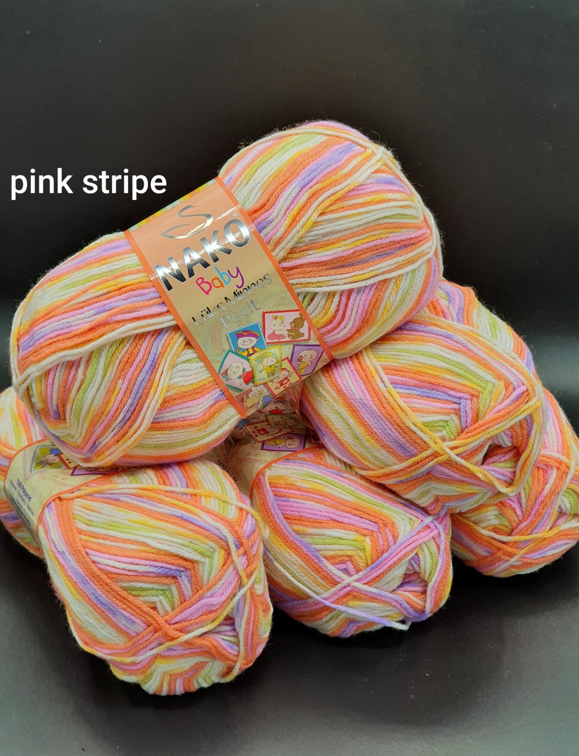cotton yarn bundle 6 x balls - Image 5