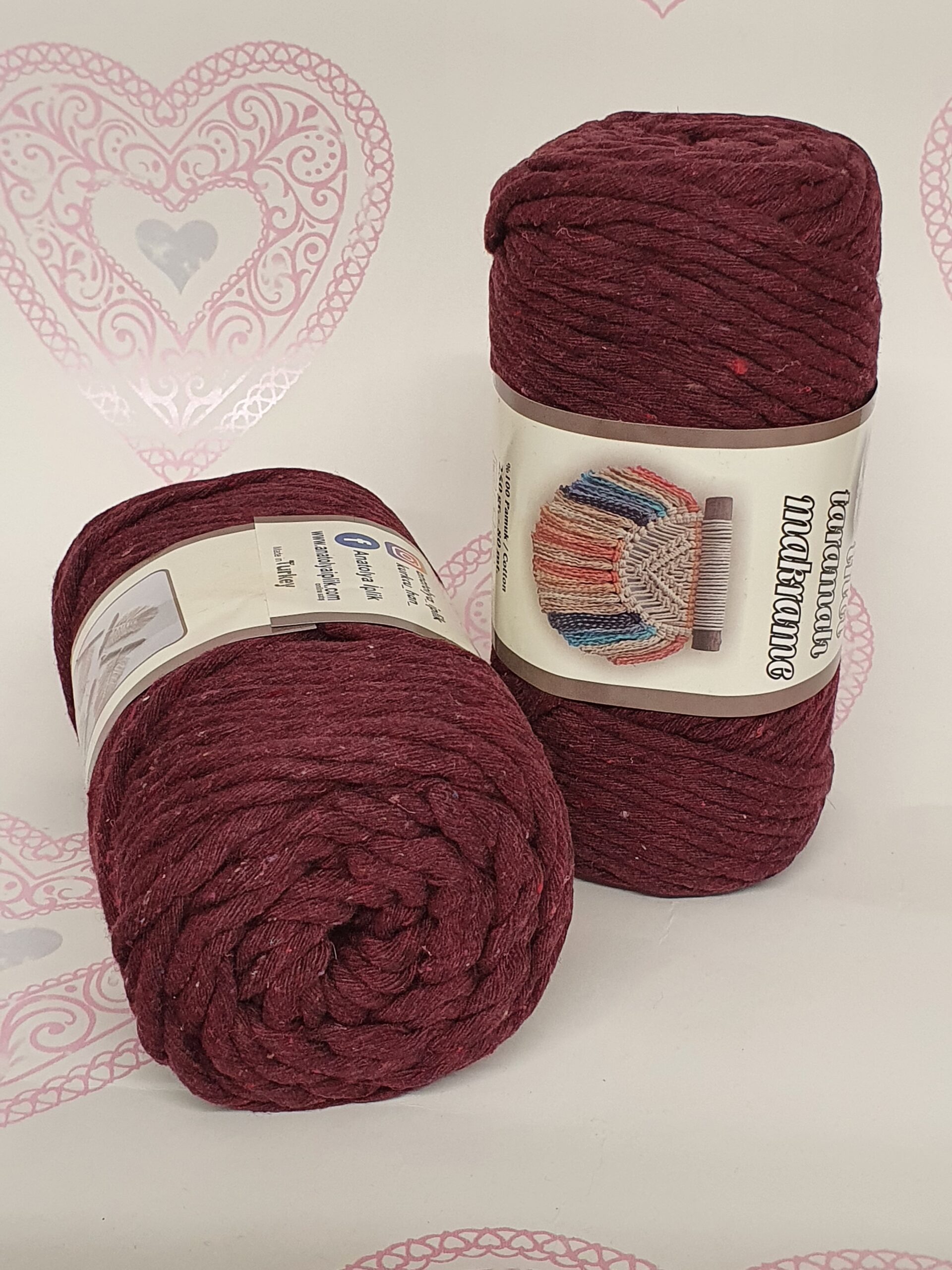 cotton yarn bundle 6 x balls - Image 20