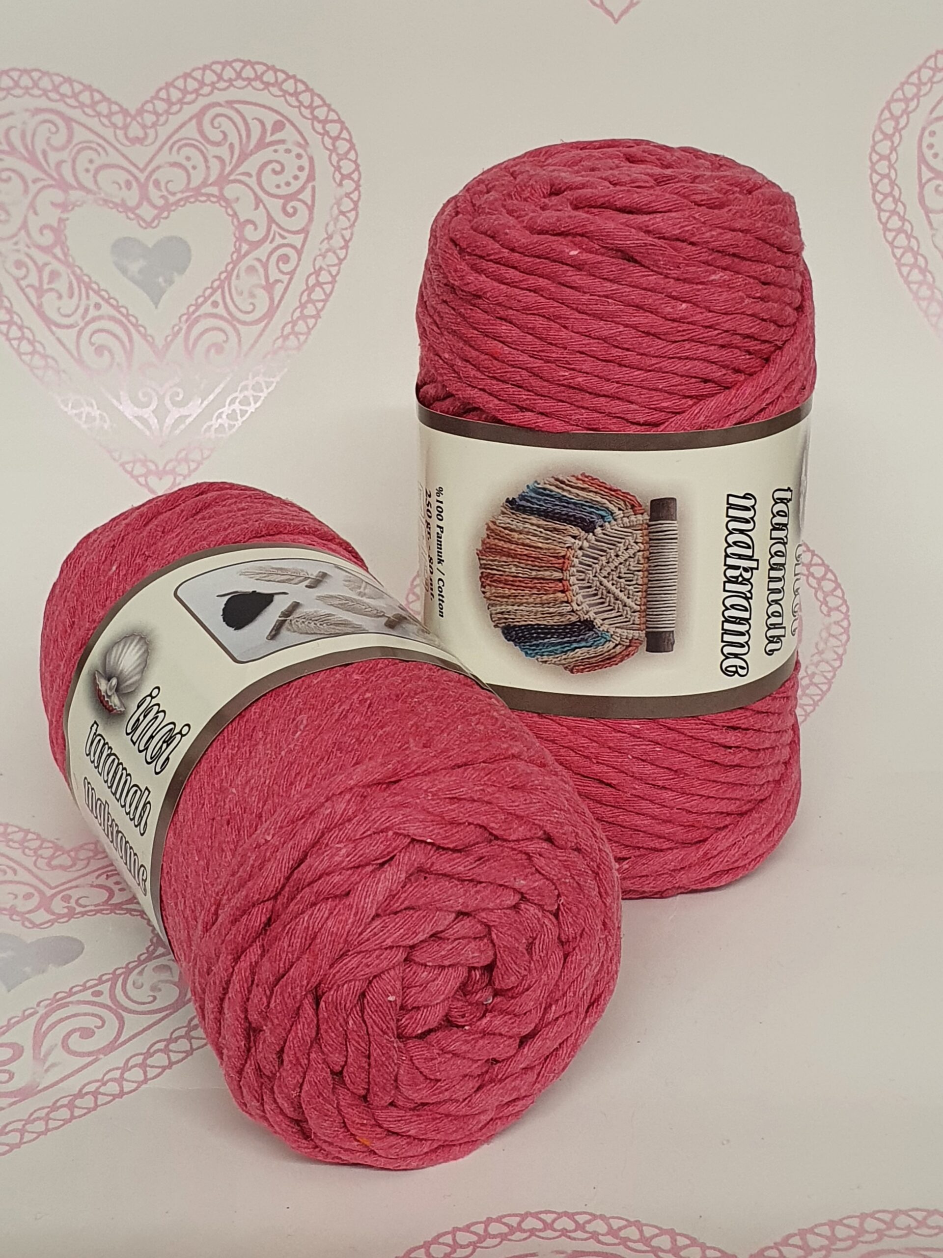 cotton yarn bundle 6 x balls - Image 10