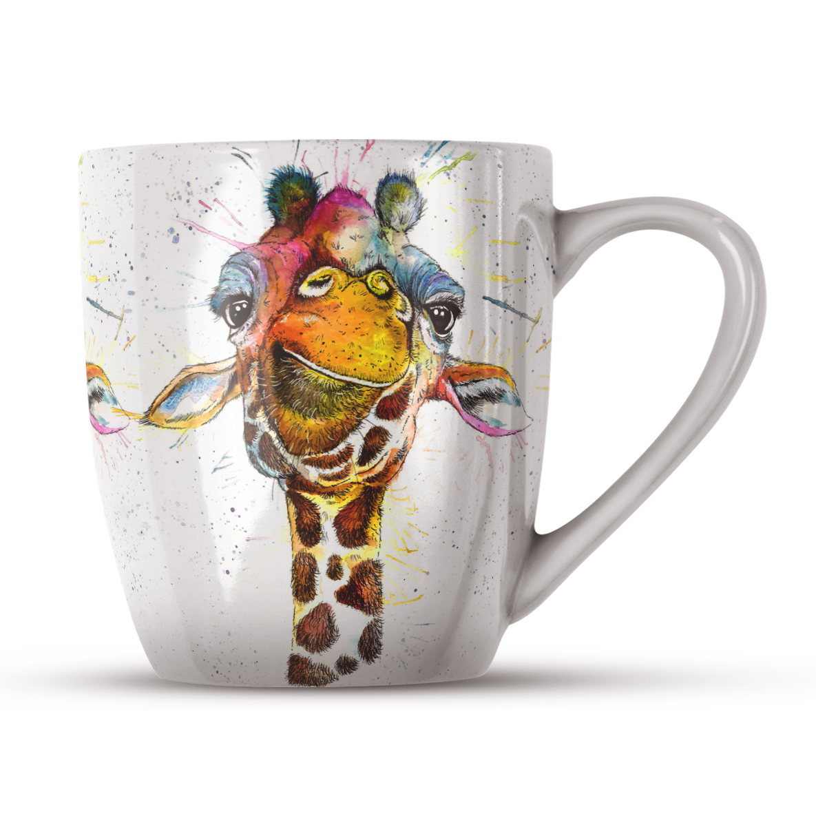 Bone China Mug with gift box Giraffe