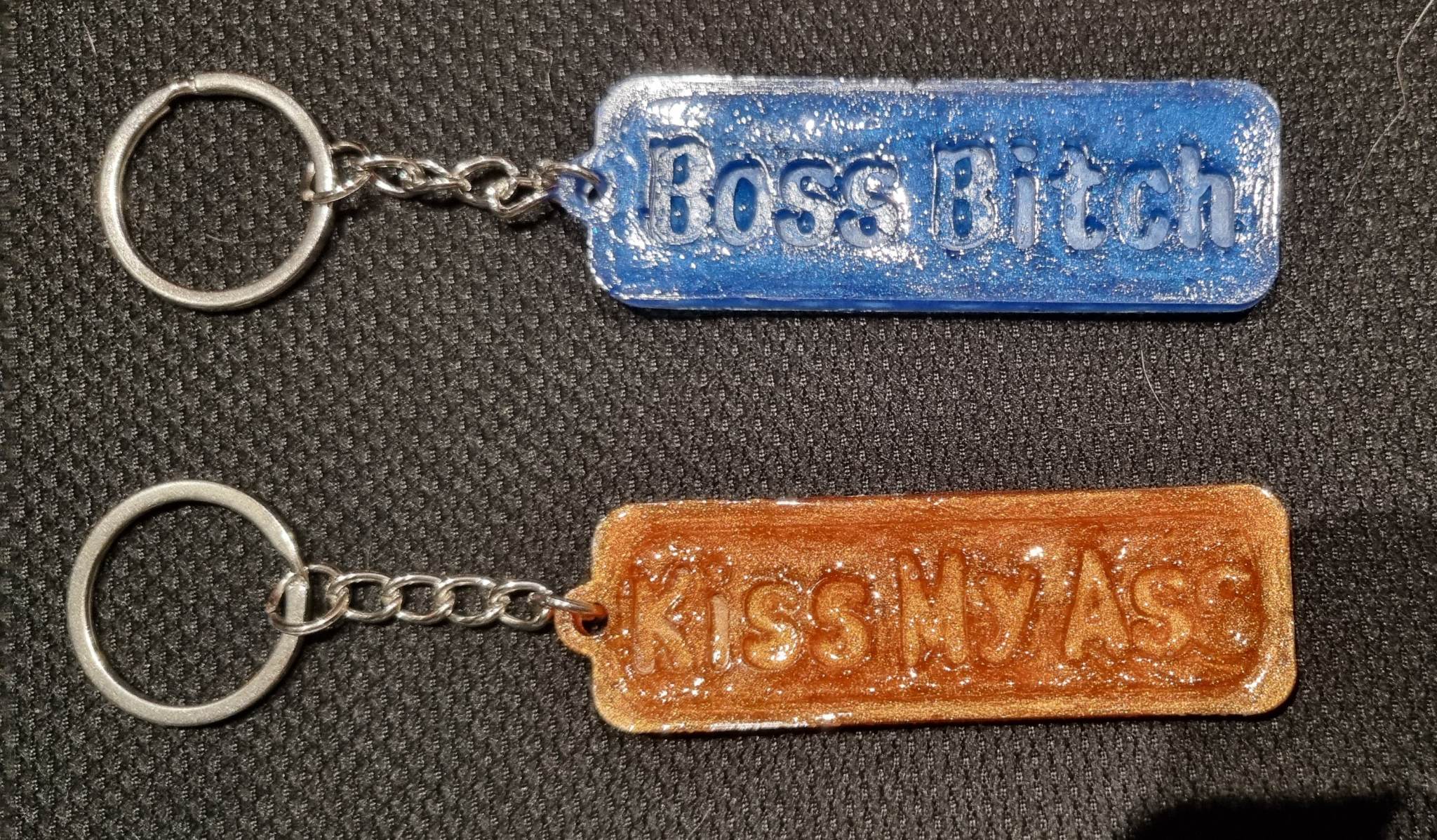 Rude Swearing funny words keyrings - Image 28