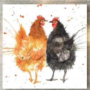 Canvas Chickens