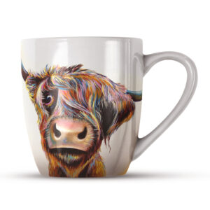 Bone China Mug Bad Hair Cow